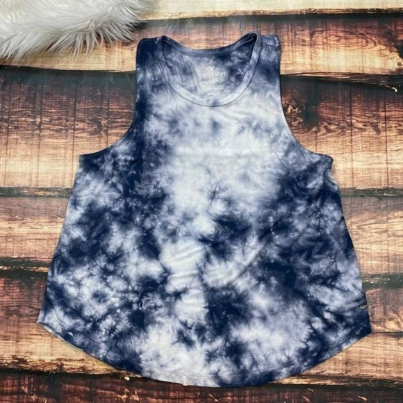 American Eagle Outfitters Tops - RELISTED American Eagle Tie Dye Soft & Sexy Tank Top